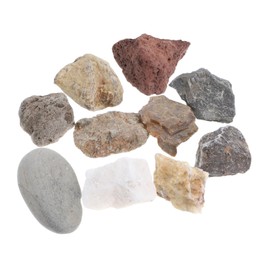 BUGUUYO 1set Rock and Mineral Collection Kit Unique Specimens for Geology Education Classroom Teaching Science Projects and Home Decor Enthusiasts