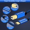 GOSYSONG 50ft USB C to USB B Printer Cable -