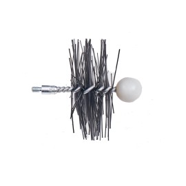 Unbranded Heavy Duty  Pellet Stove Brush Head 4" Dia.