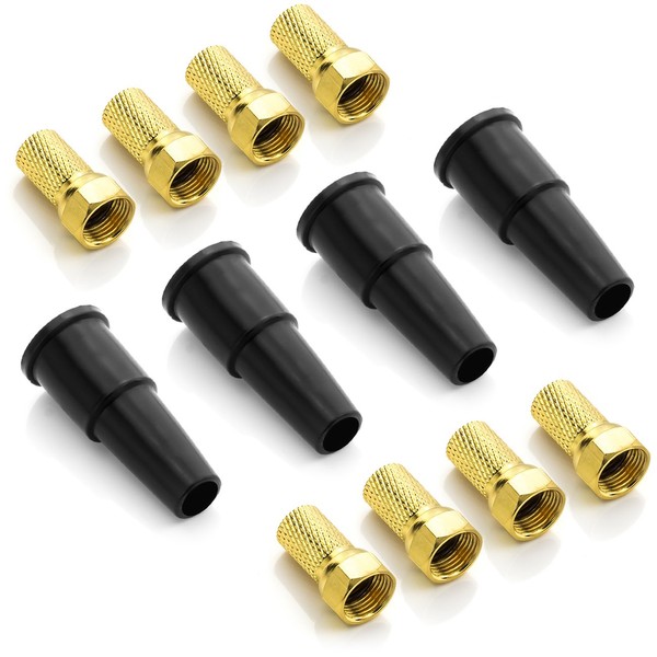 deleyCON Satellite Mounting Set 12 Pieces - 4 x Rubber