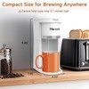 Horavie Small Single Serve Coffee Maker, Fast Brew One Cup