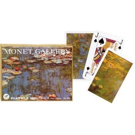Piatnik Monet Gallery Lilies Bridge Playing Cards by Piatnik