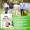Gwynne Vitamina D3 10.000ui K2 Mk-7 200mcg,120cpsulas 2 En 1