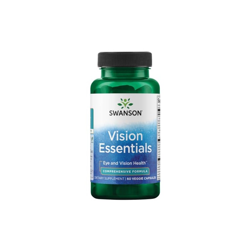 Swanson Vision Essentials 60 Veg Capsules