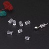 Clear Silicone Earring Backs, Hypoallergenic Replacement Stoppers for Stud, Fishhook,