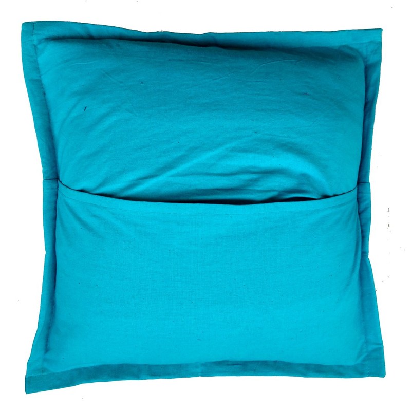 Rastogi Handicrafts Decorative Throw Pillow Cases, Embroidered Cotton Cushion Cover