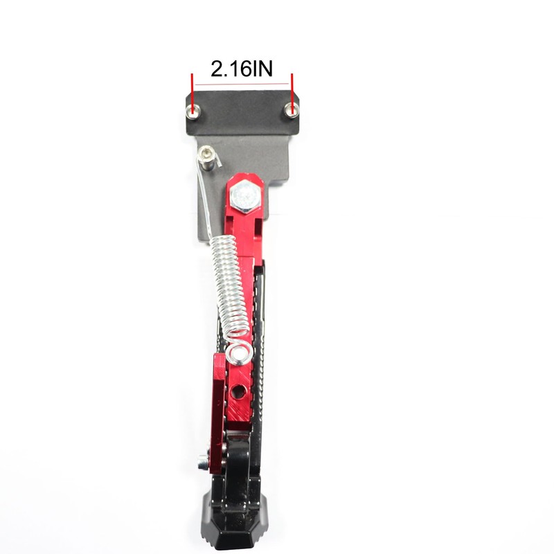 Scooter Stand - Including bracket hole 2.16in Adjustable Kickstand Foot