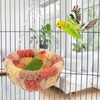 Wontee Bird Nest Bed Parrot Hanging Swing Hammock Bird Cage