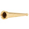 1" Brass Industrial Smooth Bore Fire Nozzle (NPSH)