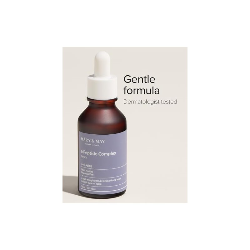 Mary&May 6 Peptide Complex Serum (Copper Peptide + Matrixyl +