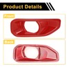 REPAIROCK 1pair Fog Light Grill for Jeep Wrangler JL Gladiator