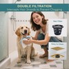 Yaseingoo 4-1/4" Square Shower Drain Kit - Champagne Bronze 304
