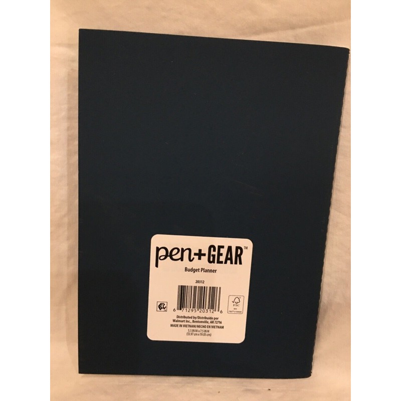Pen + Gear Budget Planner 5.5” X 7.5” New