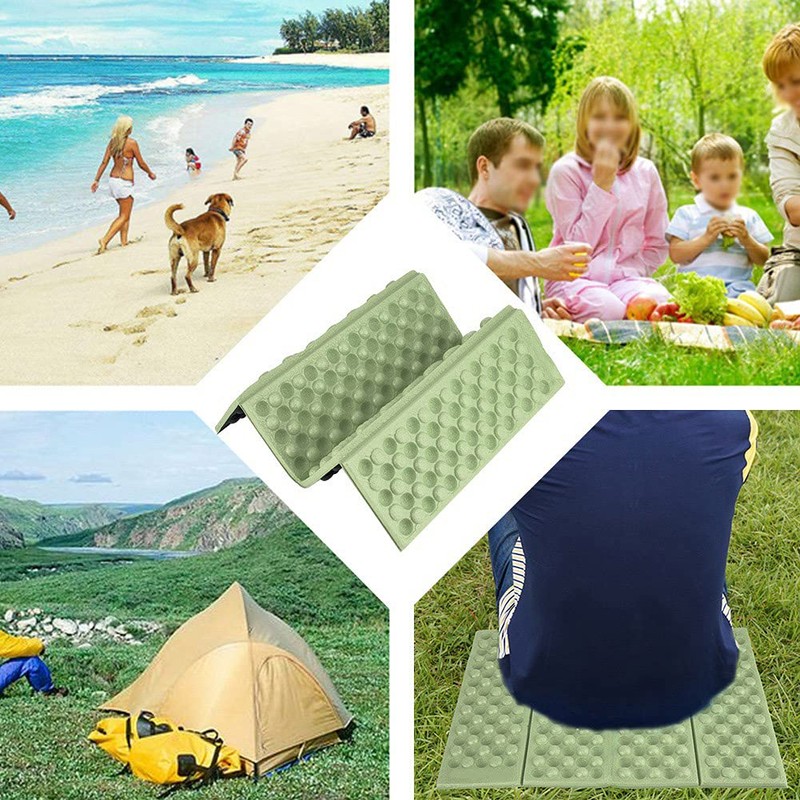 Cryfokt Foldable Camping Foam Pads, Waterproof & Breathable, Portable Hiking