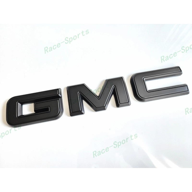 Auto GMC OVERLAY Front Matte Black GMC Emblem 2020+ Acadia