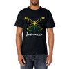 Jamaica Pride Jamaican Butterfly Heroic Roots Freedom T-Shirt
