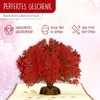 LINPOPUP®, LIN17629, pop-up card, maple tree, red autumn tree, Japan