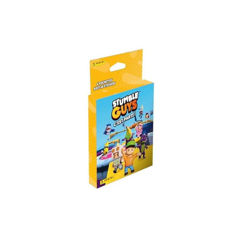 Panini Stumble Guys 005104KBF6 Blister Pack of 6