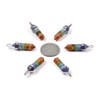 7 Chakra Stone Gemstone Hexagonal Pointed Reiki Chakra Chain Necklace