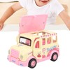 1:32 Children Alloy Dining Car Model Kid Pull Back Car