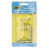 Seachoice Marine-Grade 90-Degree Angle Bracket, Polished 304 Stainless Steel, 2-3/8