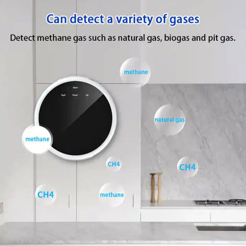SPARTHE Gas Leak Detector Alarm for Caravan, Boats