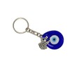 Jeannieparnell 107 3cm Lucky Evil Eye & Angel Charm Keyring