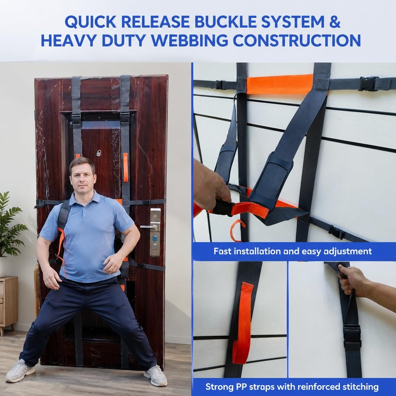 Storbuffs Furniture Moving Straps for One Person, Heavy Duty Lifting