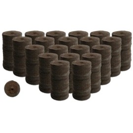 Seed Kingdom 200 Jiffy 7 Peat Pellets 42mm - Seeds Starting - Pellet Helps Avoid Root Shock