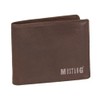 MUSTANG Fresno Leather Wallet Brown, brown, Classic