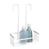 WENKO Milo Thermostatic Shower Caddy, Shower Caddy for Hanging on