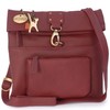 Catwalk Collection Handbags - Women's Leather Anti Theft Cross Body