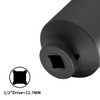 Hlipaty Impact Socket 46mm, 1/2" Square Drive 6 Point Cr-Mo