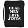 Real Men TD Bible Case PU Fabric with Zipper Closure