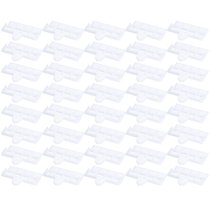 40PCS Beekeeping Prevent Escape Frame Queen Bee Plastic Spacer Frame