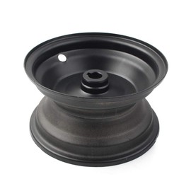 Newsmarts 6" 145/70-6 in Motorcycle Rear Wheel Rim Replacement Fits for GO Kart Off-Road Dirt Pit Bike