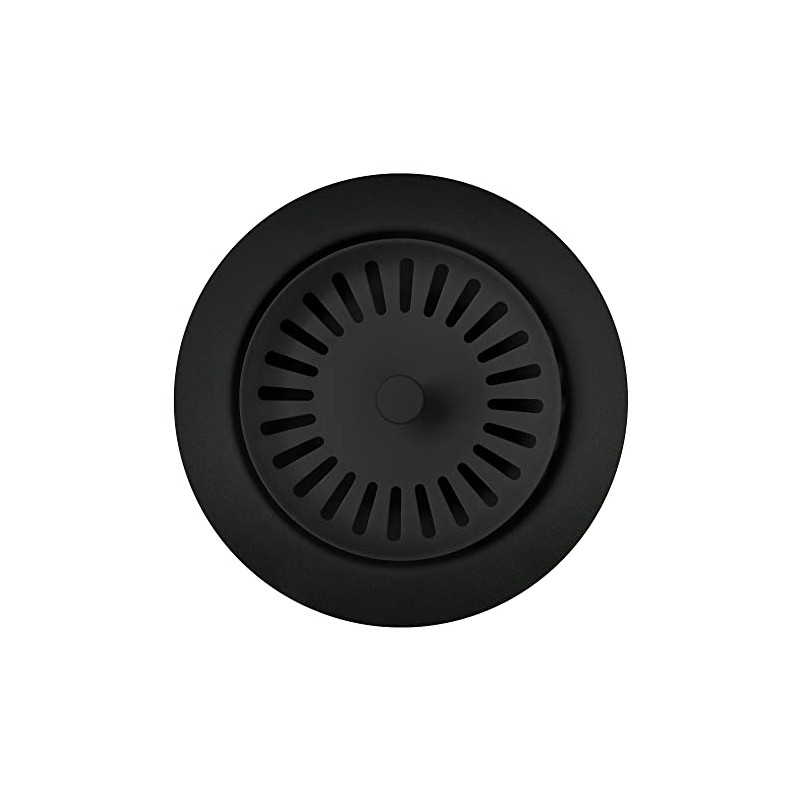 Color-Coordinated Metal Basket Strainer, Coal Black