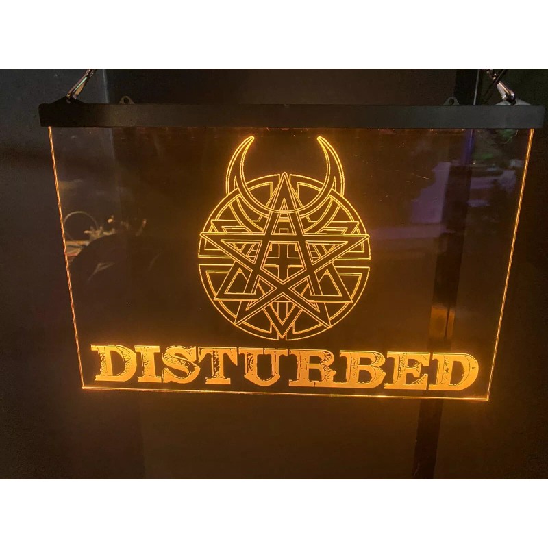 ac dc Led Neon Light Sign / Man Cave /
