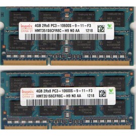 Major 8GB (2x 4GB Kit) HP/Compaq TouchSmart Notebook tm2 Series DDR3 Laptop Memory