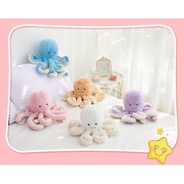YYFRIEND Cute Cartoon Plush Toy Simulation Octopus Toy Sleeping Pillow Bed Sofa Home Decoration