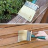 Bates- Deck Stain Brush, 5 Inch, Stain Brushes for Wood,