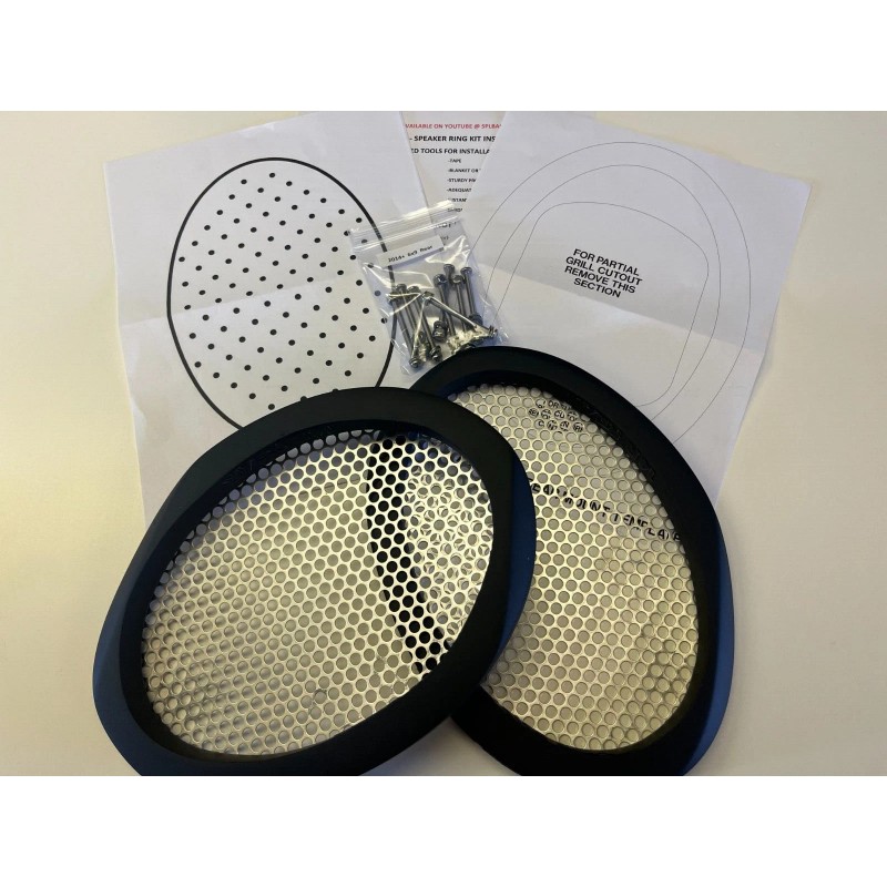 SPL Bagger Audio 6x9 Rear Harley Saddlebag Speaker Mounting Ring