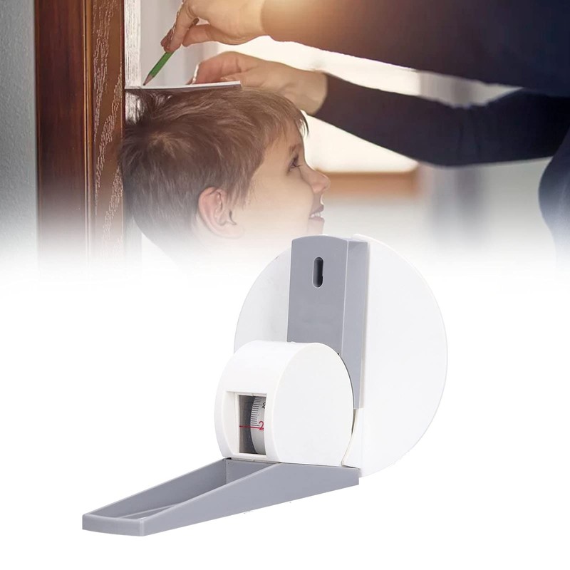 Wall Mounted Altimeter, 220 Cm Stadiometer Growth Ruler Stature Roll