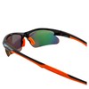 Optic Edge Fireball Wraparound Sports & Motorcycle Sunglasses for Men