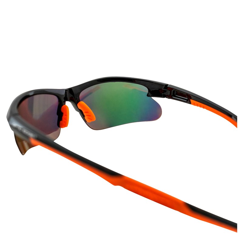 Optic Edge Fireball Wraparound Sports & Motorcycle Sunglasses for Men