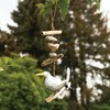 IMAGO Wind Chime Seagull with Propeller, Maritime Garden Decoration Mobile