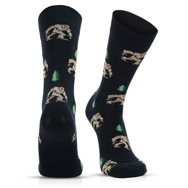 Luther Pike Seattle Funny Socks For men: Funky mens dress