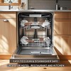 Stainless Steel Kitchen Utensils Set with Wood Handle, 18/10 Metal