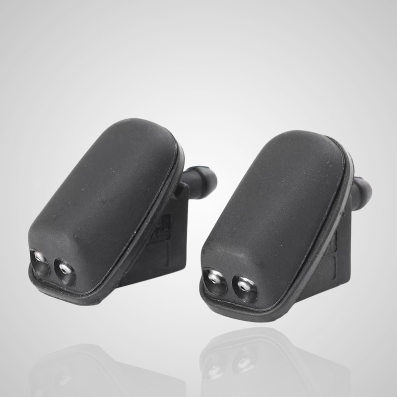 2Pcs Front Windscreen Washer Jet Nozzles, Front Windscreen Washer Jets
