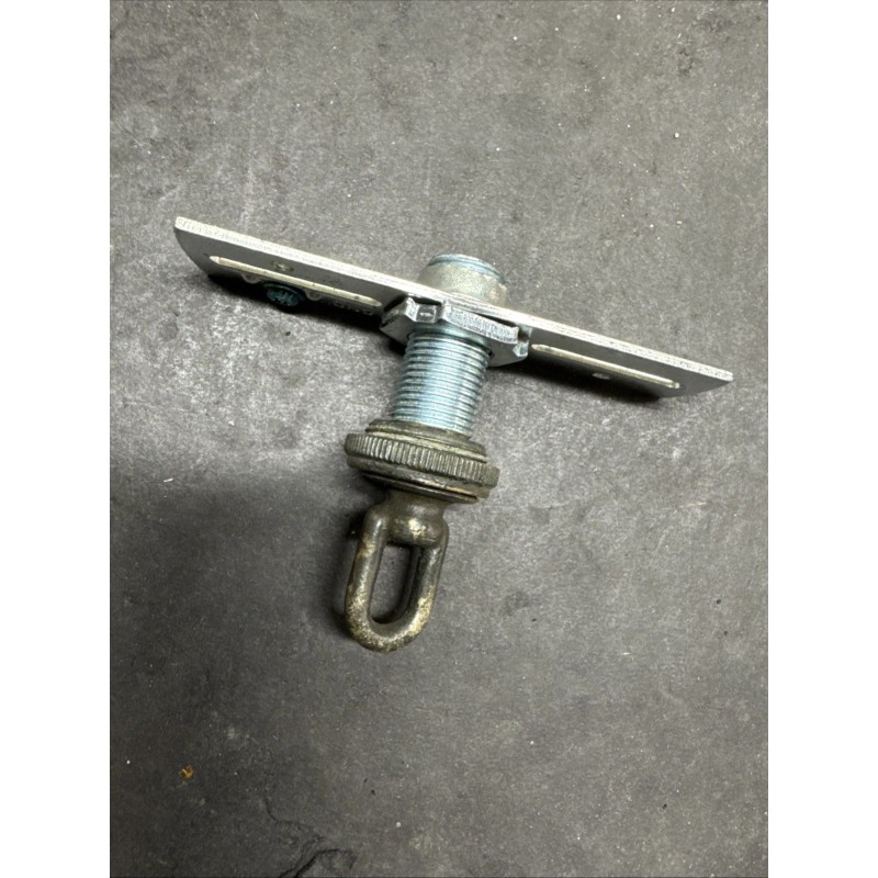 Vintage 4 3/4” Inch Wide Cast Brass Ceiling Canopy Complete